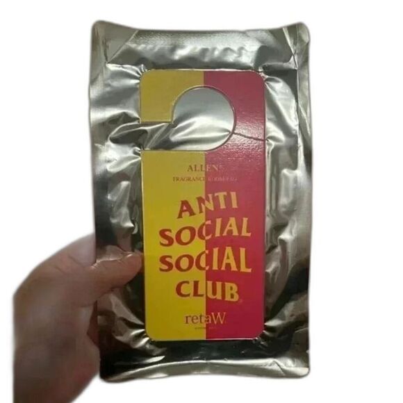 Anti Social Social Club Other - NWT Anti Social Room Fragrance Tag for Door